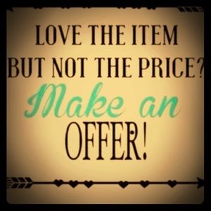 Willing to negotiate❤️